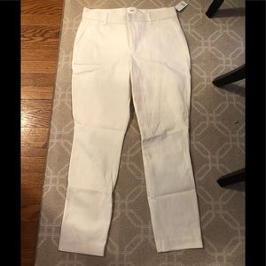 Gap NWT cream dress pant